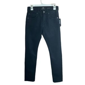 7 for all mankind LUXE PERFORMANCE PAXTYN SKINNY jean in deep well color